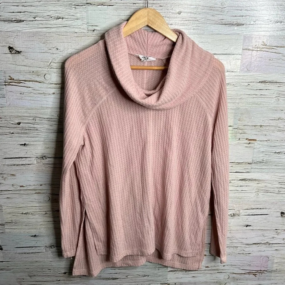 Jack by bb Dakota pink turtleneck sweater  size small top